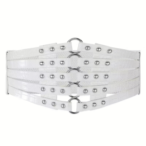 BELT White Ringed Cincher