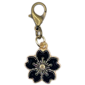 OBI-KAZARI CHARM Black Sakura