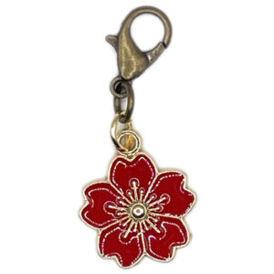OBI-KAZARI CHARM Red Sakura