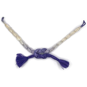 HAORI-HIMO Violet White