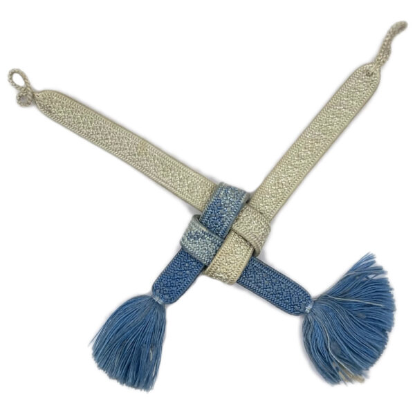 HAORI-HIMO Blue White