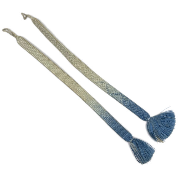 HAORI-HIMO Blue White - Image 2