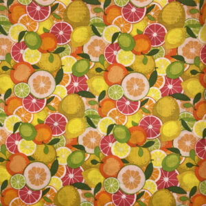 FUROSHIKI Pink Orange Yellow Green Citrus Medium
