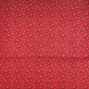 FUROSHIKI Red Circles Geometric Medium