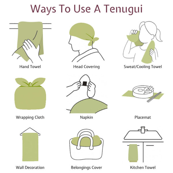 Ways To Use A Tenugui